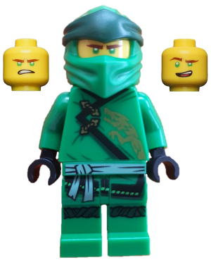 Lloyd - Legacy, Light Bluish Gray Sash LEGO njo0708