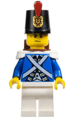 Bluecoat Soldier 4 - Sweat Drops LEGO pi155