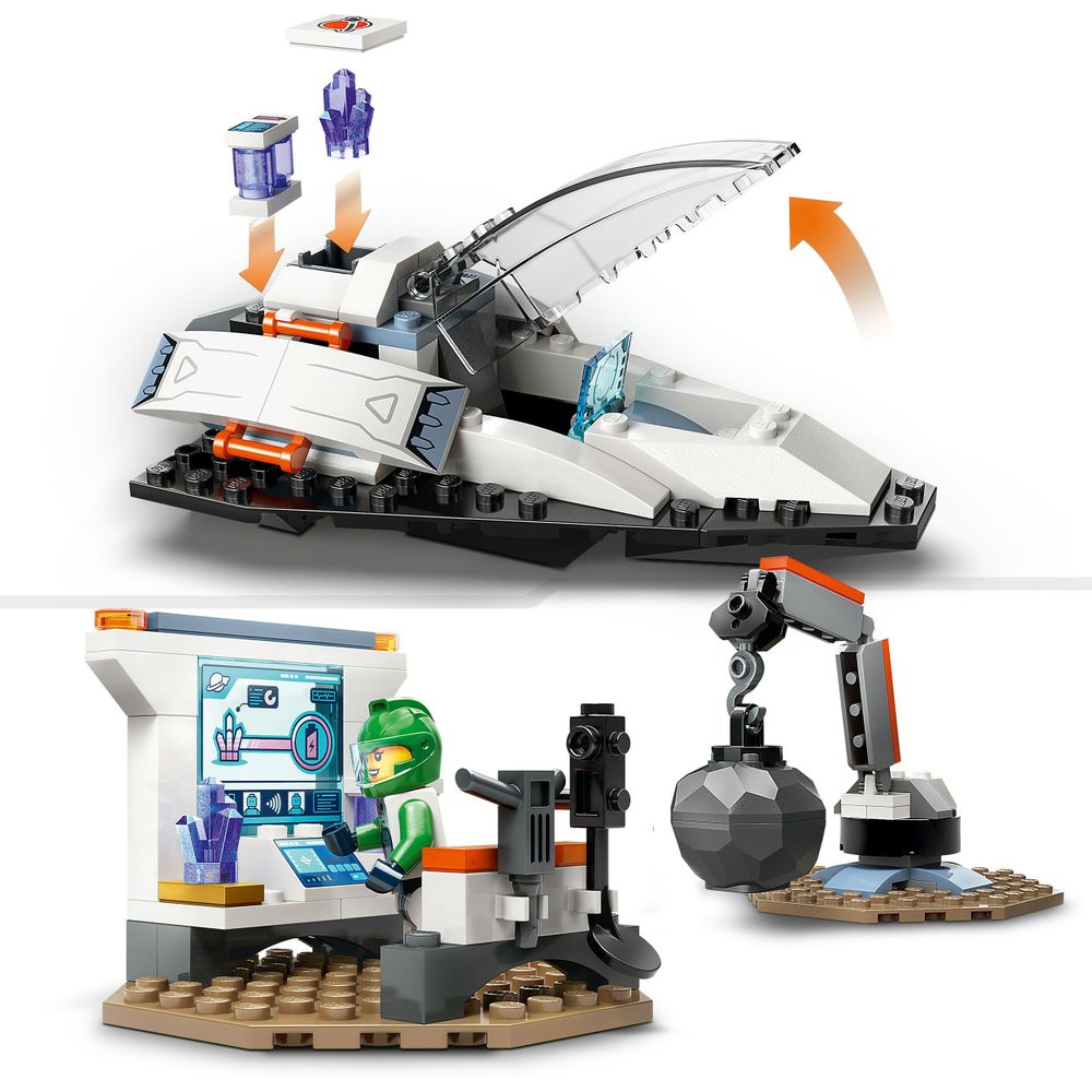 Spaceship and Asteroid Discovery LEGO 60429
