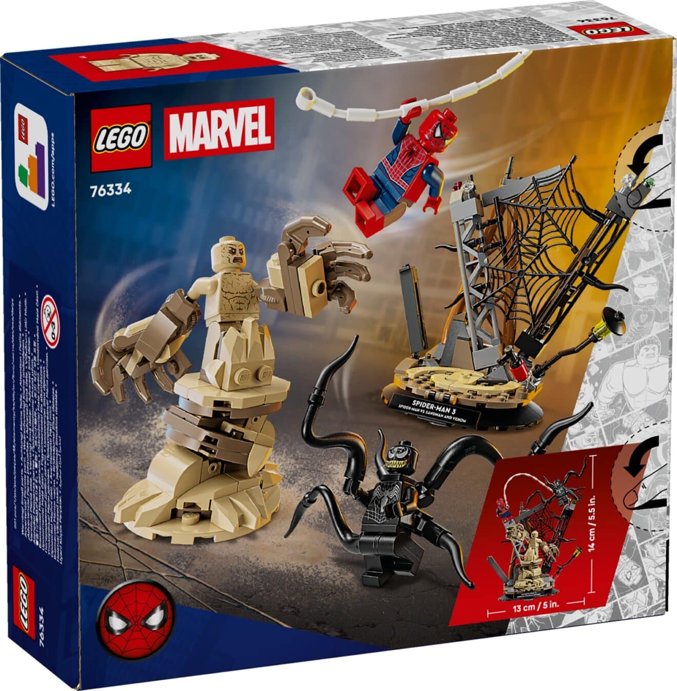 Epic Battle: Spider-Man vs. Sandman LEGO 76334