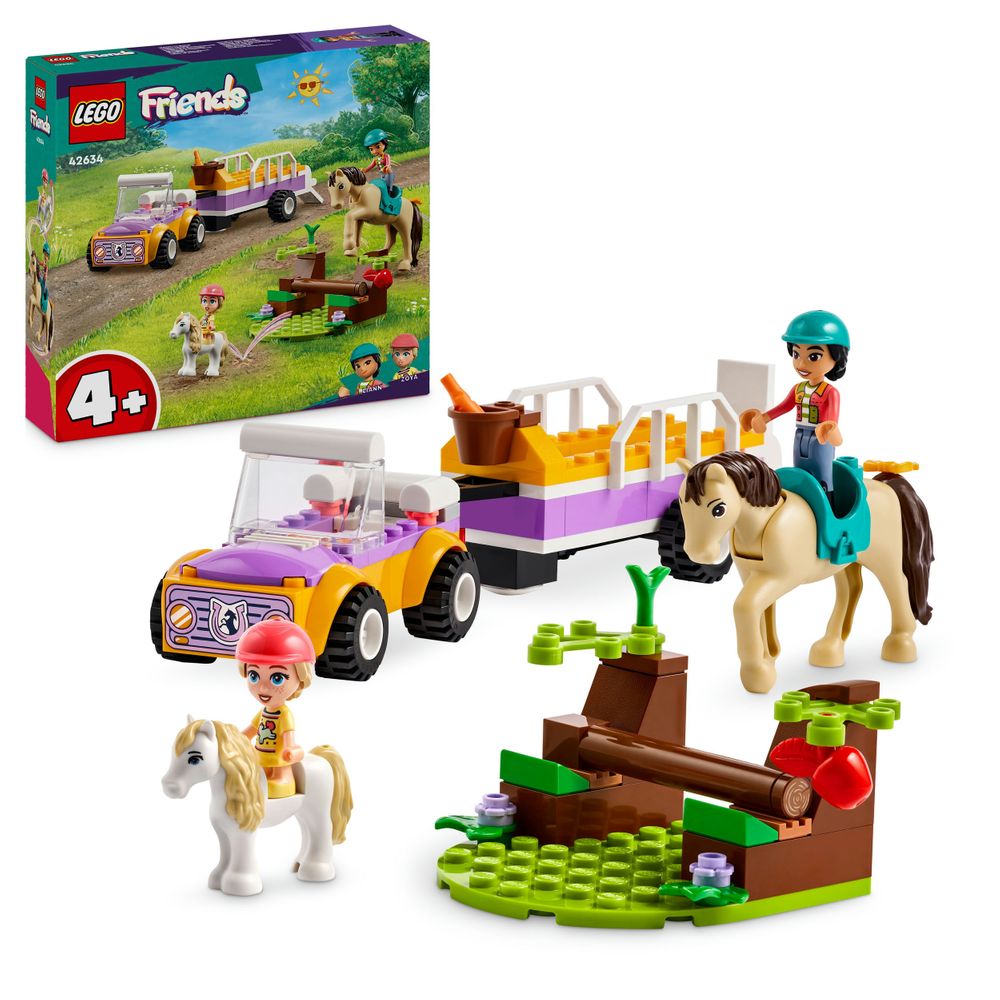 Horse and pony trailer LEGO 42634