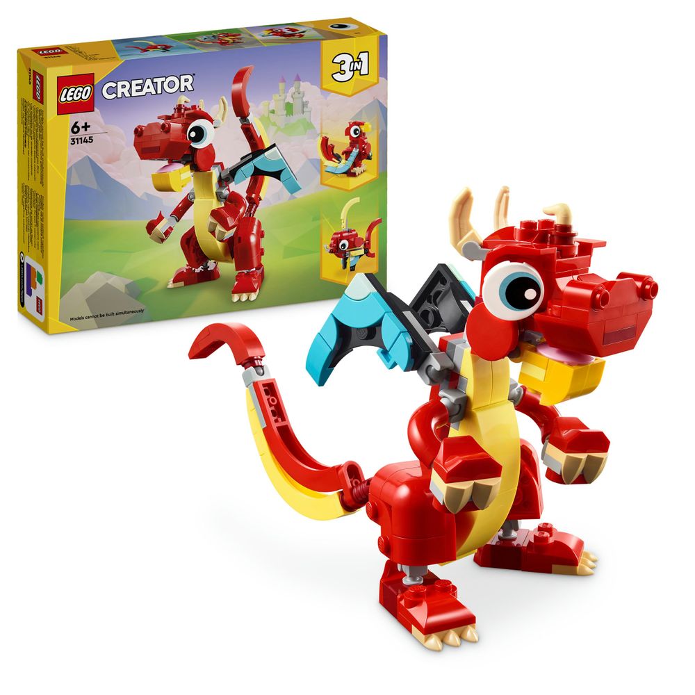 The red dragon LEGO 31145