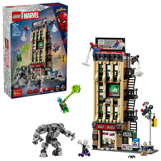 Spider-Man vs. Mysterio: The Daily Bugle LEGO 76342