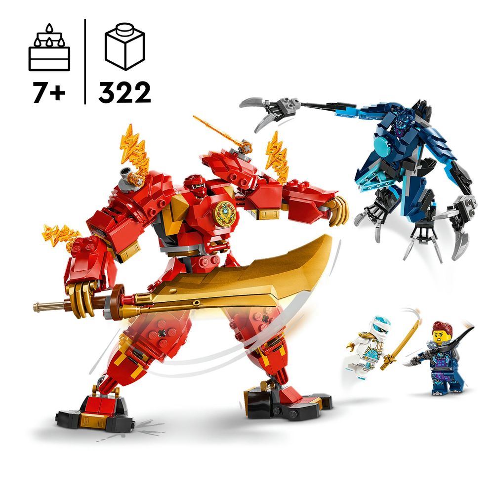 Kai's Elemental Fire Mech LEGO 71808