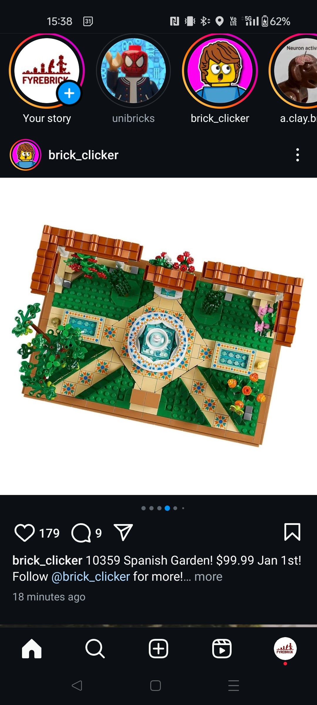 Spanish Garden LEGO 10359