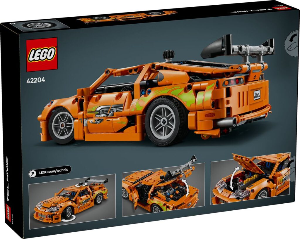 Fast and Furious Toyota Supra MK4 LEGO 42204