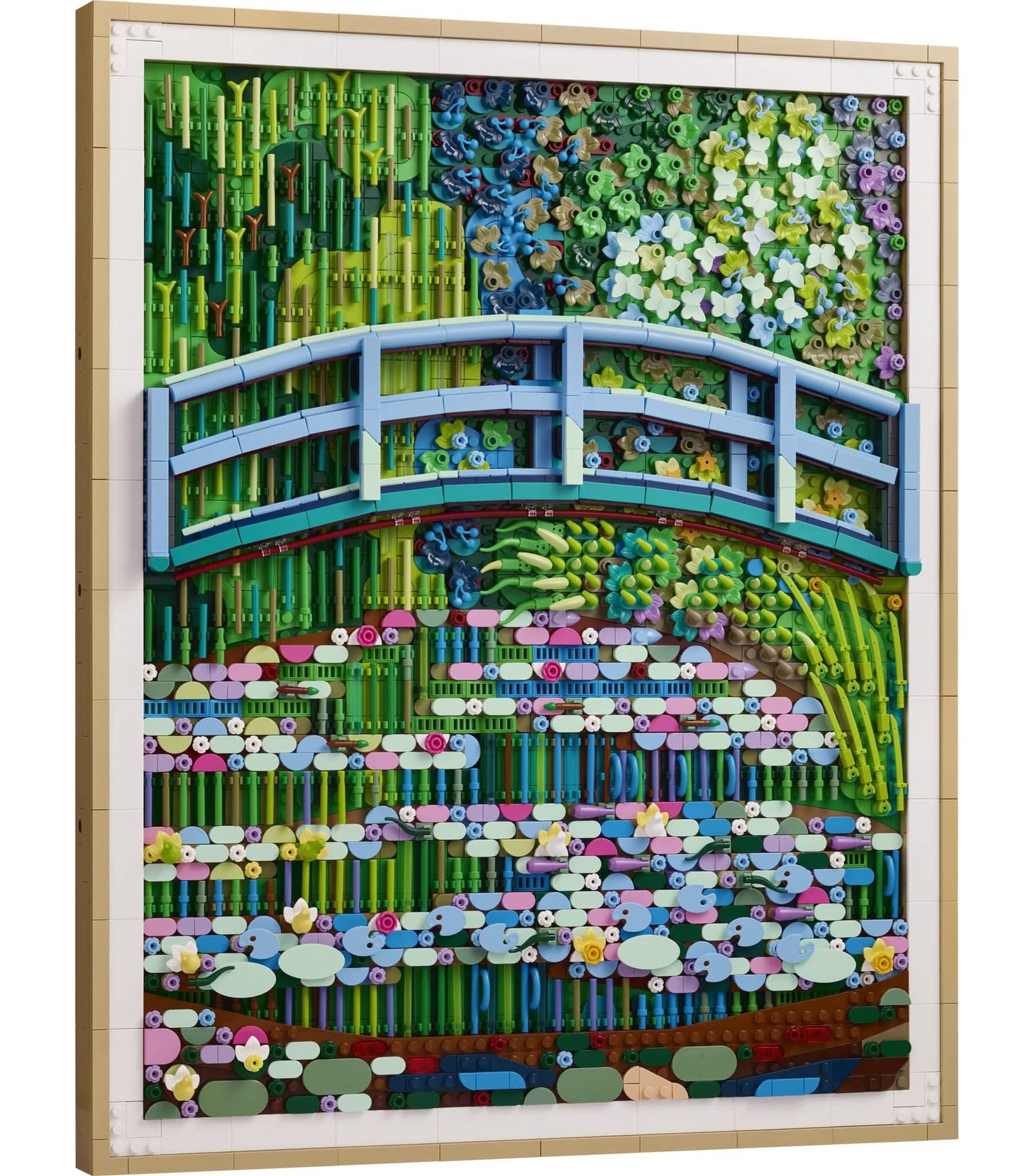 Claude Monet – Bridge over a Pond of Water Lilies LEGO 31220