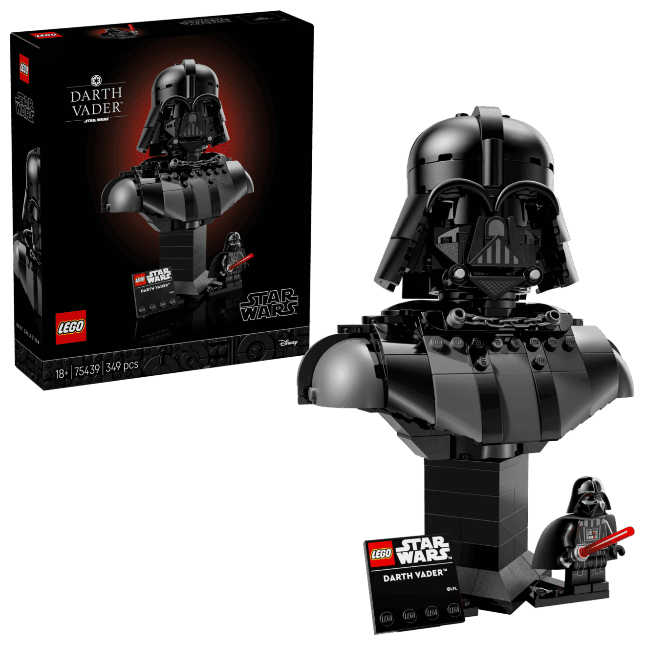 Darth Vader Bust LEGO 75439