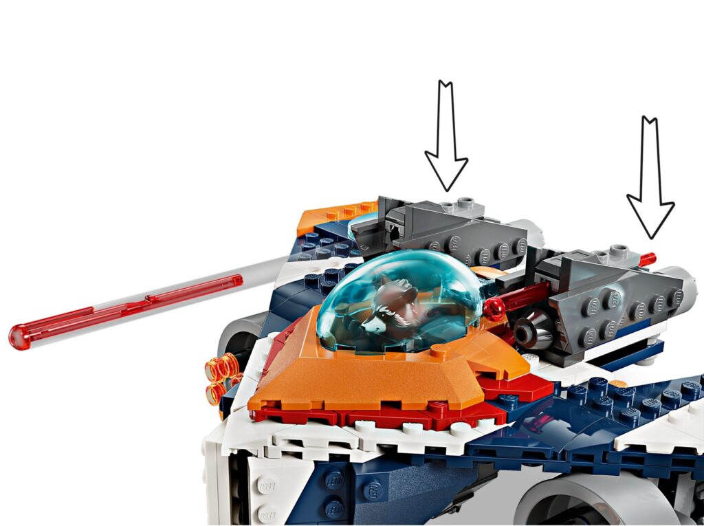Rocket Racoon's Warbird LEGO 76278