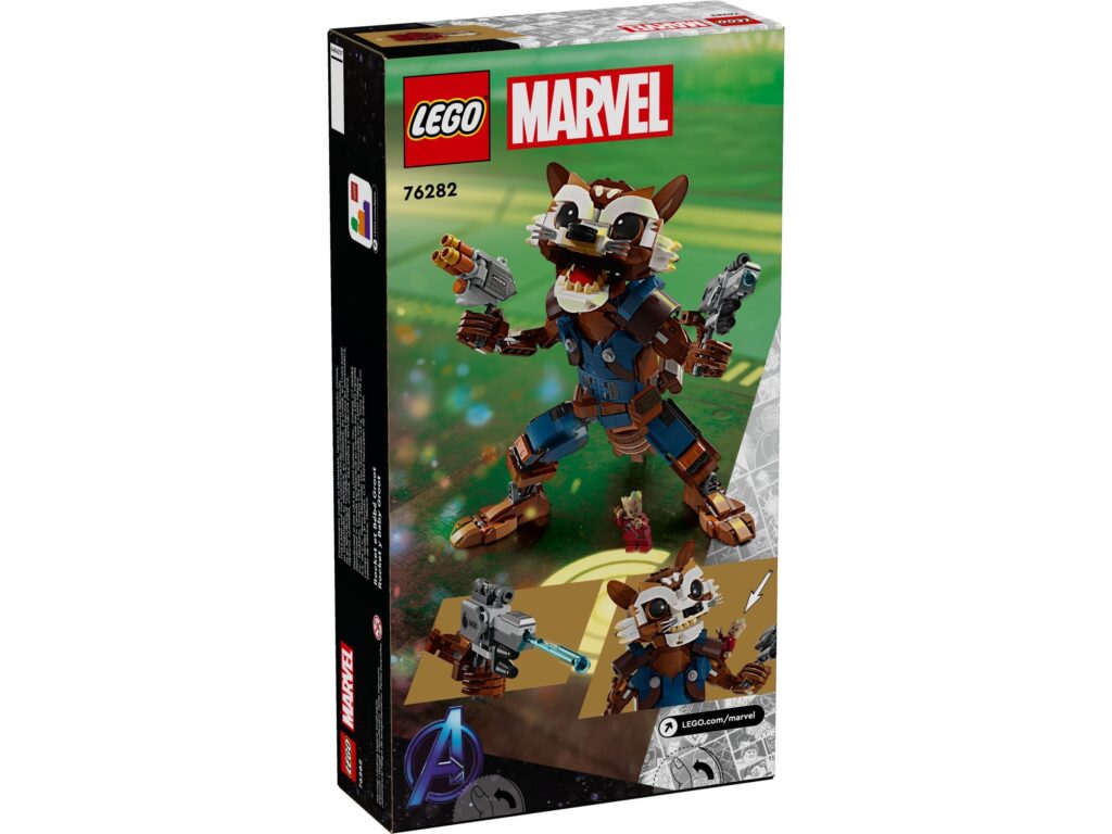 Buildable Rocket Raccoon LEGO 76282