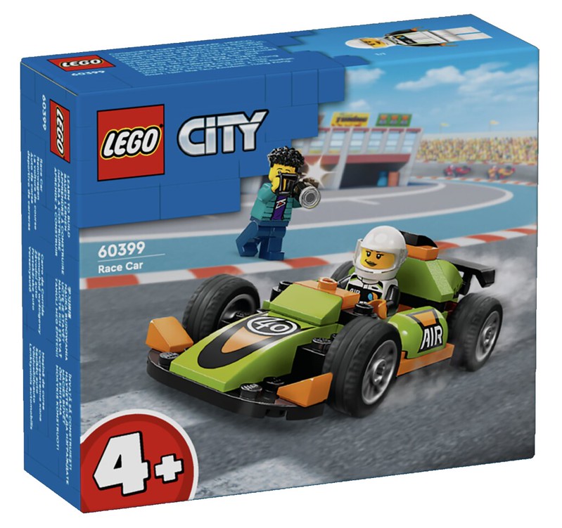 Groene raceauto LEGO 60399