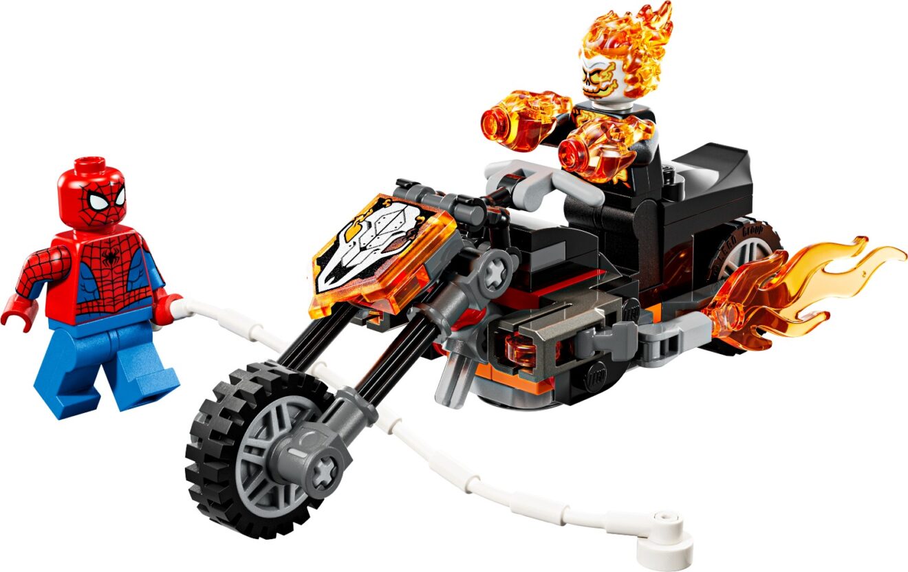 Spider-Man vs. Ghost Rider Motorcycle LEGO 76335