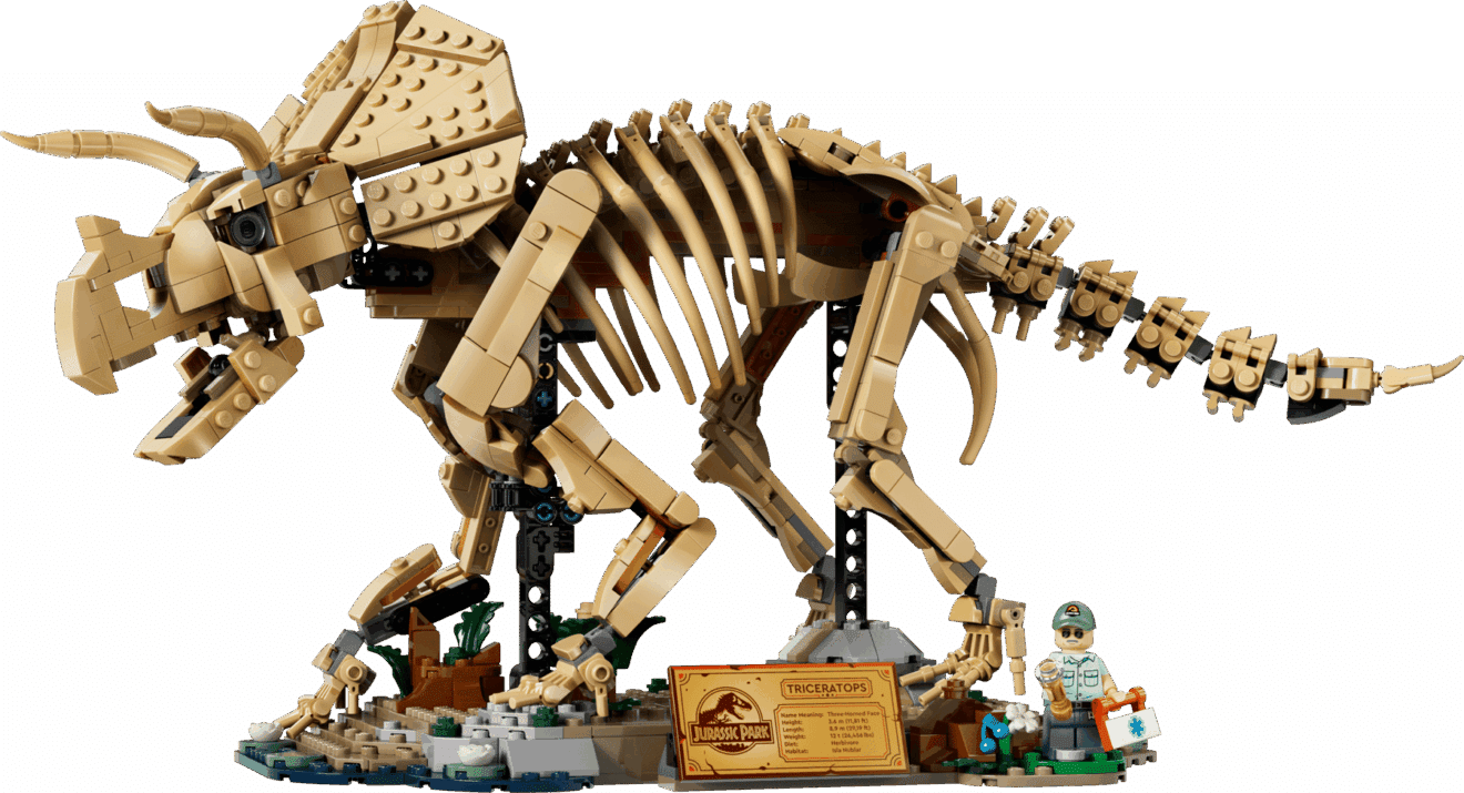 Dinosaur Fossils: Triceratops LEGO 77985