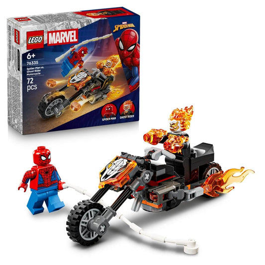 Spider-Man vs. Ghost Rider Motorcycle LEGO 76335
