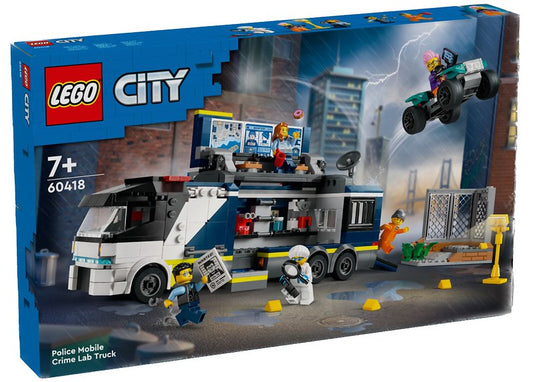 Politie mobiele misdaadlaboratoriumtruck LEGO 60418