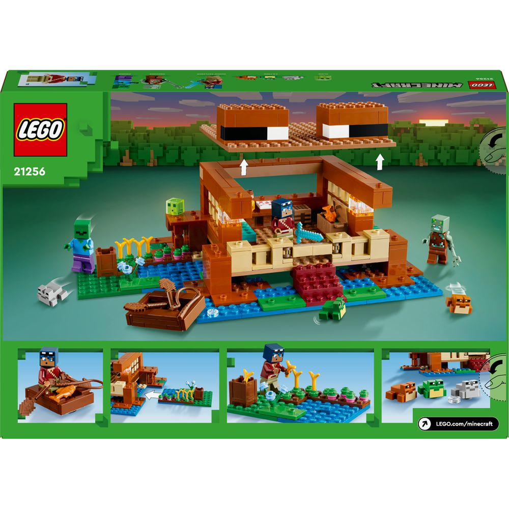 The frog house LEGO 21256