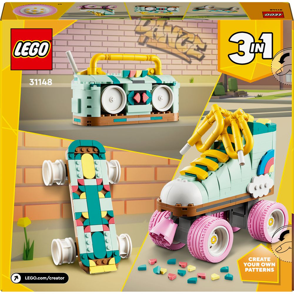 Retro roller skate LEGO 31148