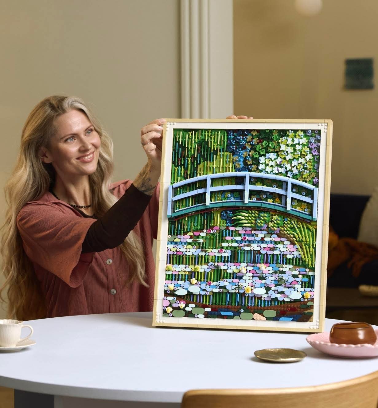 Claude Monet – Bridge over a Pond of Water Lilies LEGO 31220