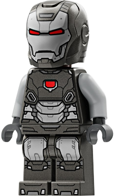 War Machine - Pearl Dark Gray and Light Bluish Gray Armor LEGO sh0944 | Fyrebrick.be