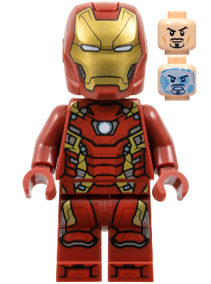 Iron Man - Mark 46 Armor, Large Helmet Visor LEGO sh1017