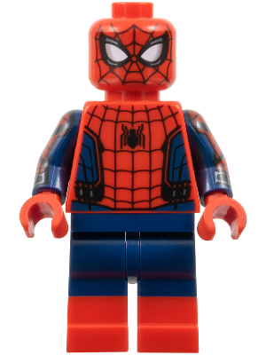 Spider-Man - Printed Dark Blue Arms, Red Boots LEGO sh1020