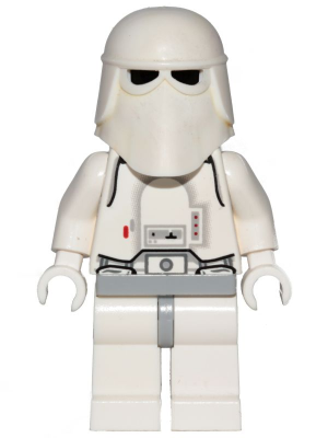 Snowtrooper, Light Bluish Gray Hips, White Hands (Hoth Stormtrooper) LEGO sw0115