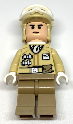 Hoth Rebel Trooper (Orange Chin Dimple) LEGO sw0259 | Fyrebrick.be
