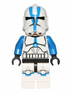 Clone Trooper, 501st Legion (Phase 2) - Blue Arms, Large Eyes LEGO sw0445