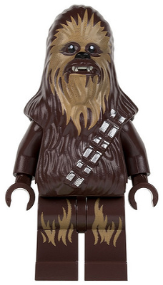 Chewbacca - Medium Nougat Fur LEGO sw0532