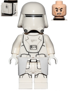 First Order Snowtrooper with Kama LEGO sw0657 | Fyrebrick.be