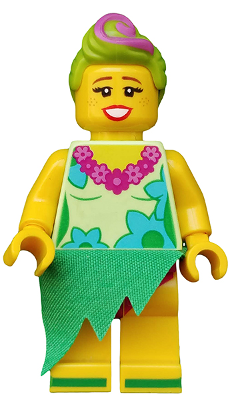 Hula Lula, The LEGO Movie 2 (Minifigure Only without Stand and Accessories) LEGO tlm154