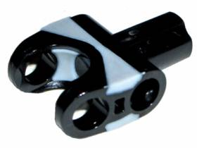 x1192px1 | Technic, Axle Connector 2 x 3 with Ball Joint Socket and Axle Socket with Molded Light Bluish Gray Rubber Insert Pattern | LEGOPART