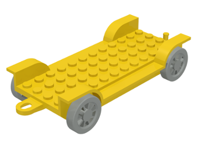 x852c01 | Fabuland Car Chassis 6 x 12 with Hitch | LEGOPART