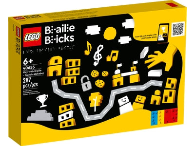Spelen met braille – Frans alfabet LEGO 40655