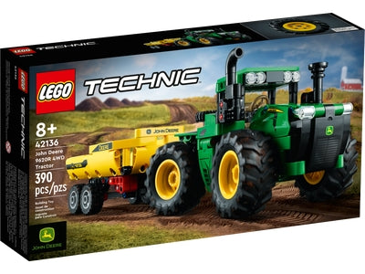 John Deere 9620R 4WD Tractor LEGO 42136