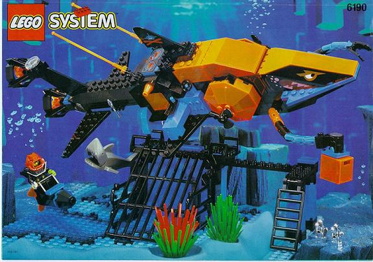 Shark's Crystal Cave LEGO 6190