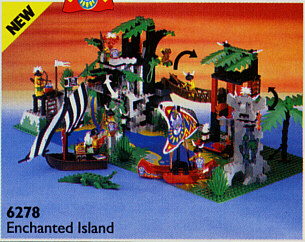 Verzauberte Insel LEGO 6278