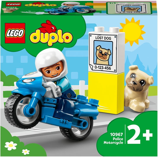 Polizeimotorrad Lego Duplo 10967