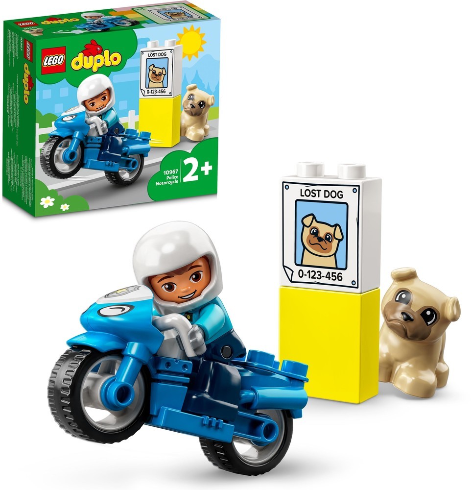 Politiemotor Lego Duplo 10967