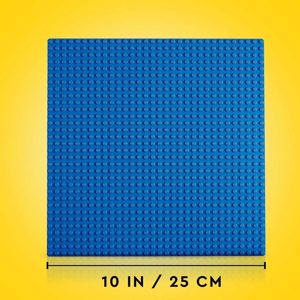Blue building plate Lego 11025