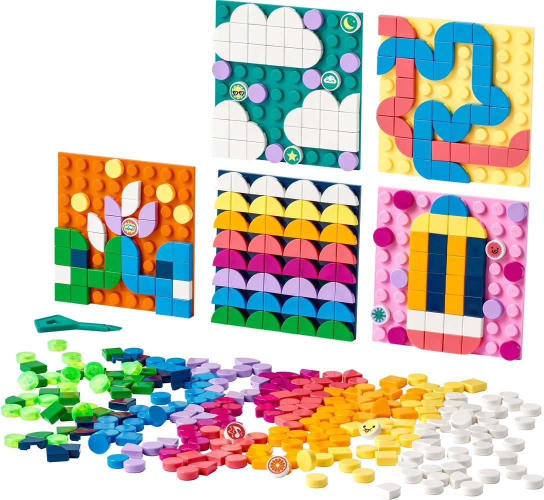 Self-adhesive patches mega set Lego 41957