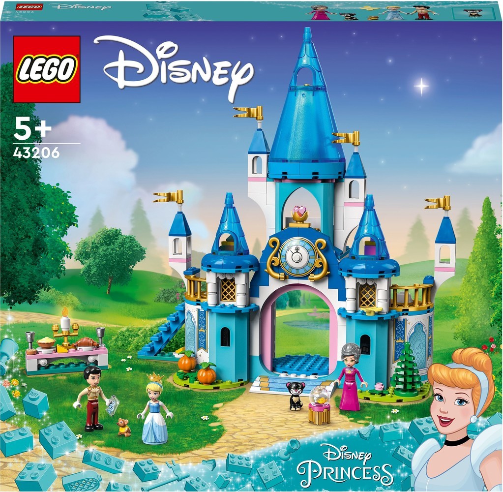 Cinderella's Castle and the Handsome Prince Lego 43206