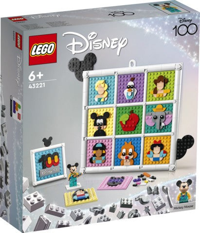 100 Years of Disney animated characters Lego 43221