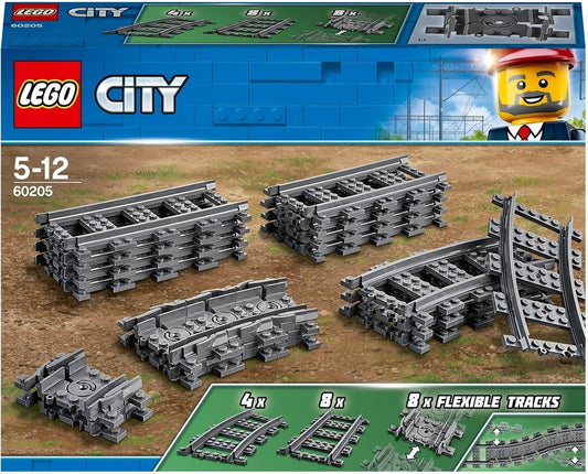 Lego-Eisenbahngleise 60205