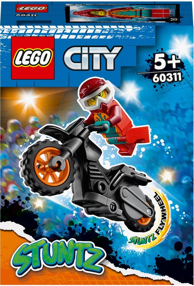 Vuur stuntmotor Lego 60311