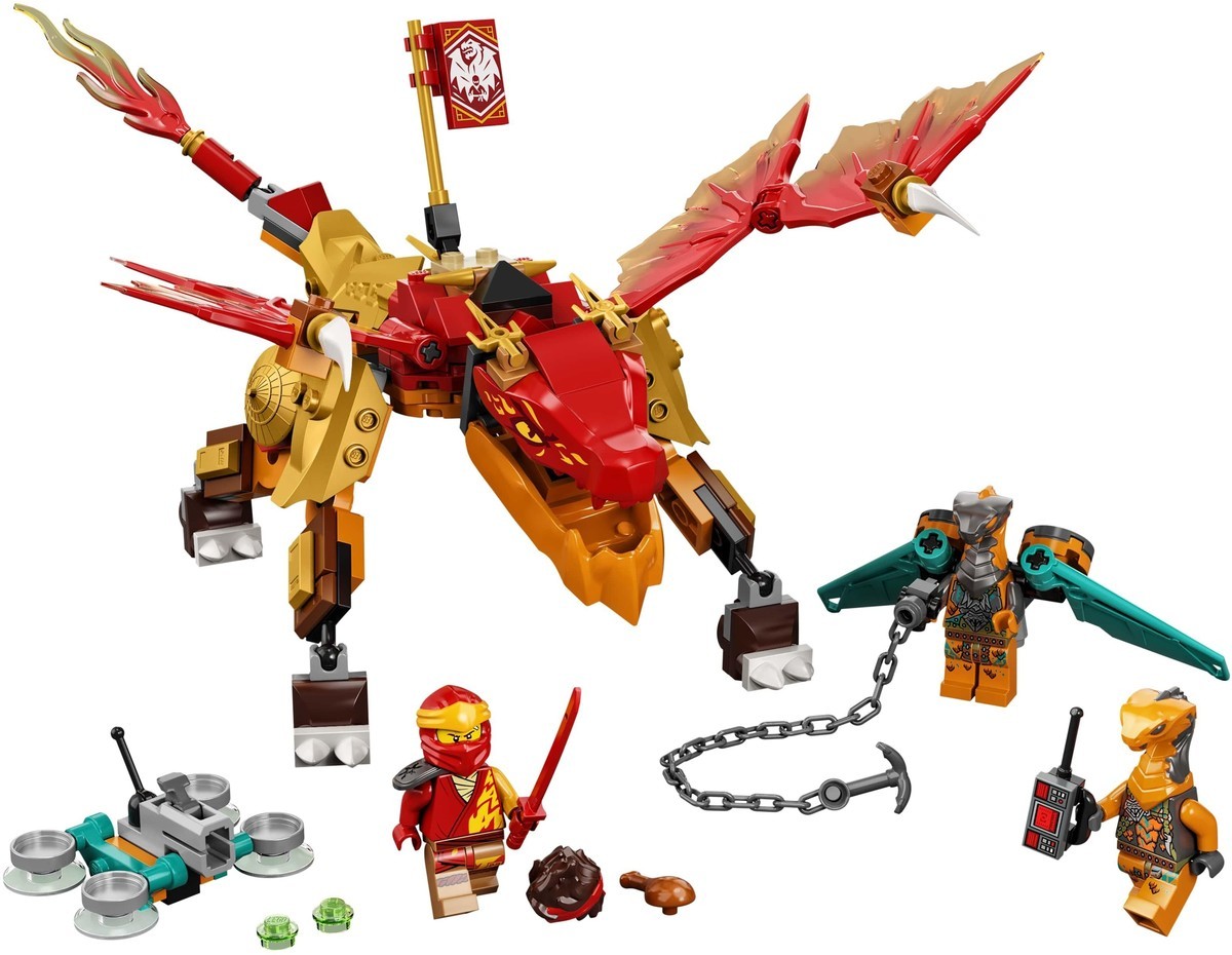 Kai`s fire dragon EVO Lego 71762
