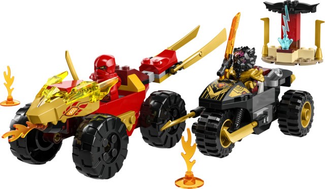 Lego 71789 Kai and Ras's Car vs Motorcycle Duel