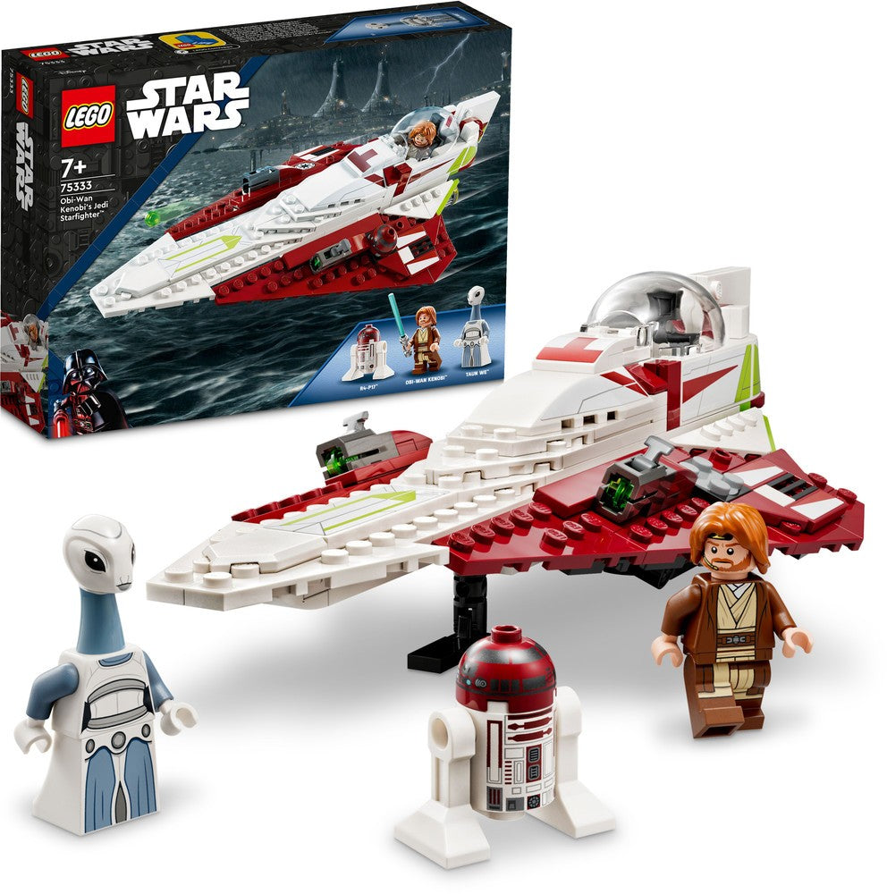 Jedi Starfighter van Obi-Wan Kenobi Lego 75333